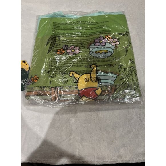 NEW Disney Sweater Womens XL Green Winnie The Pooh Eeyore Tigger Sweatshirt - Picture 3 of 3